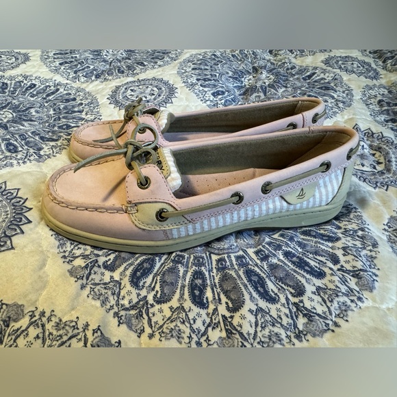 🟤Pink and Tan Women’s Sperry Top-Siders size 9 - Picture 7 of 9